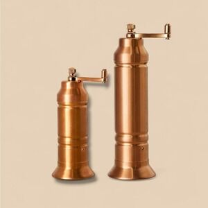 Short & Tall Salt & Pepper Crank Grinder Set Copper -‎ Hearth & Hand Magnolia